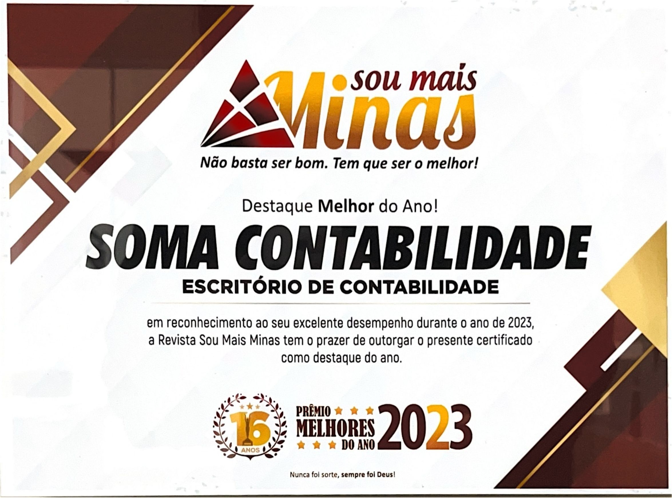 Soma Contabilidade em Capelinha MG